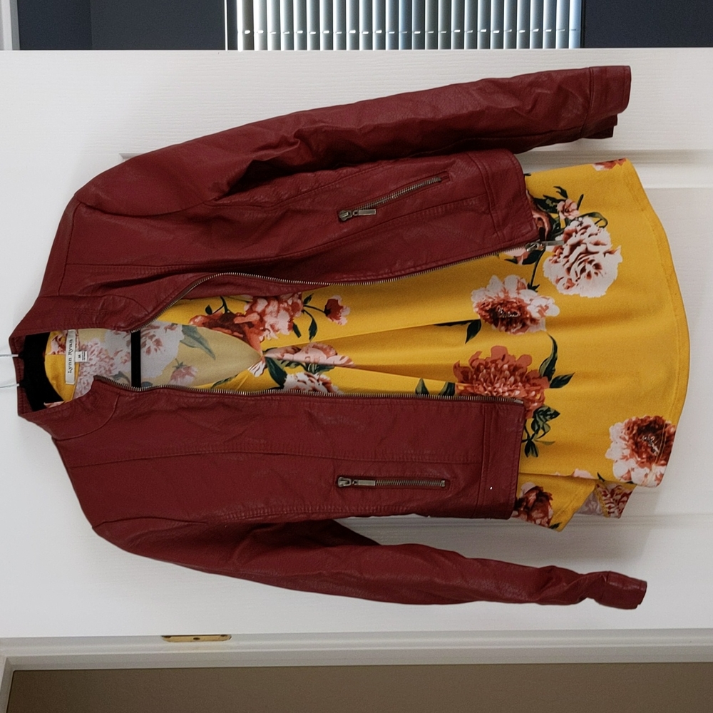 Red jacket
